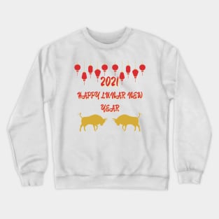 Happy Lunar New Year 2021 Crewneck Sweatshirt